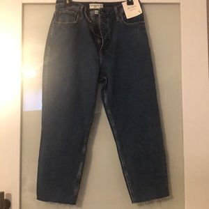 Abercrombie The Mom High Rise Curve Love Jean